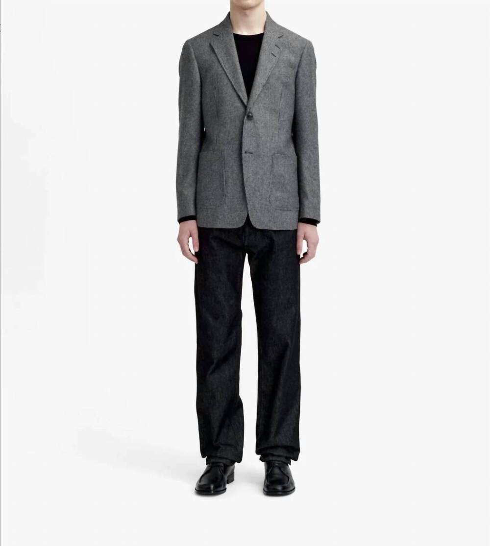 NEW TIGER OF SWEDEN justin casual long sleeve blazer in rustic pepita